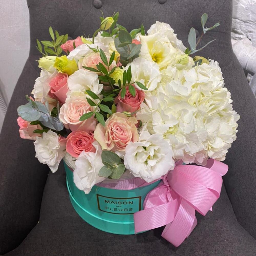 Цветы в коробке